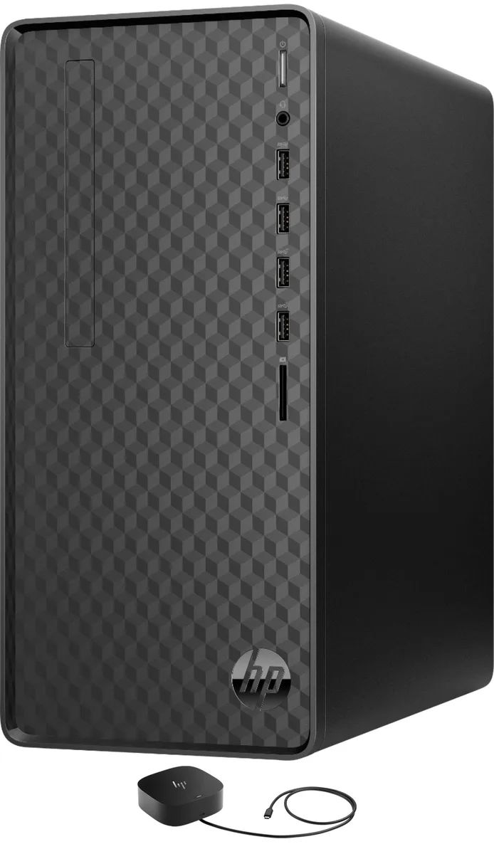 HP HP M01-F1214 desktop PC, Ryzen 3 4300G, 8GB DDR4, 256GB NVMe, Windows 11 Home — product photo