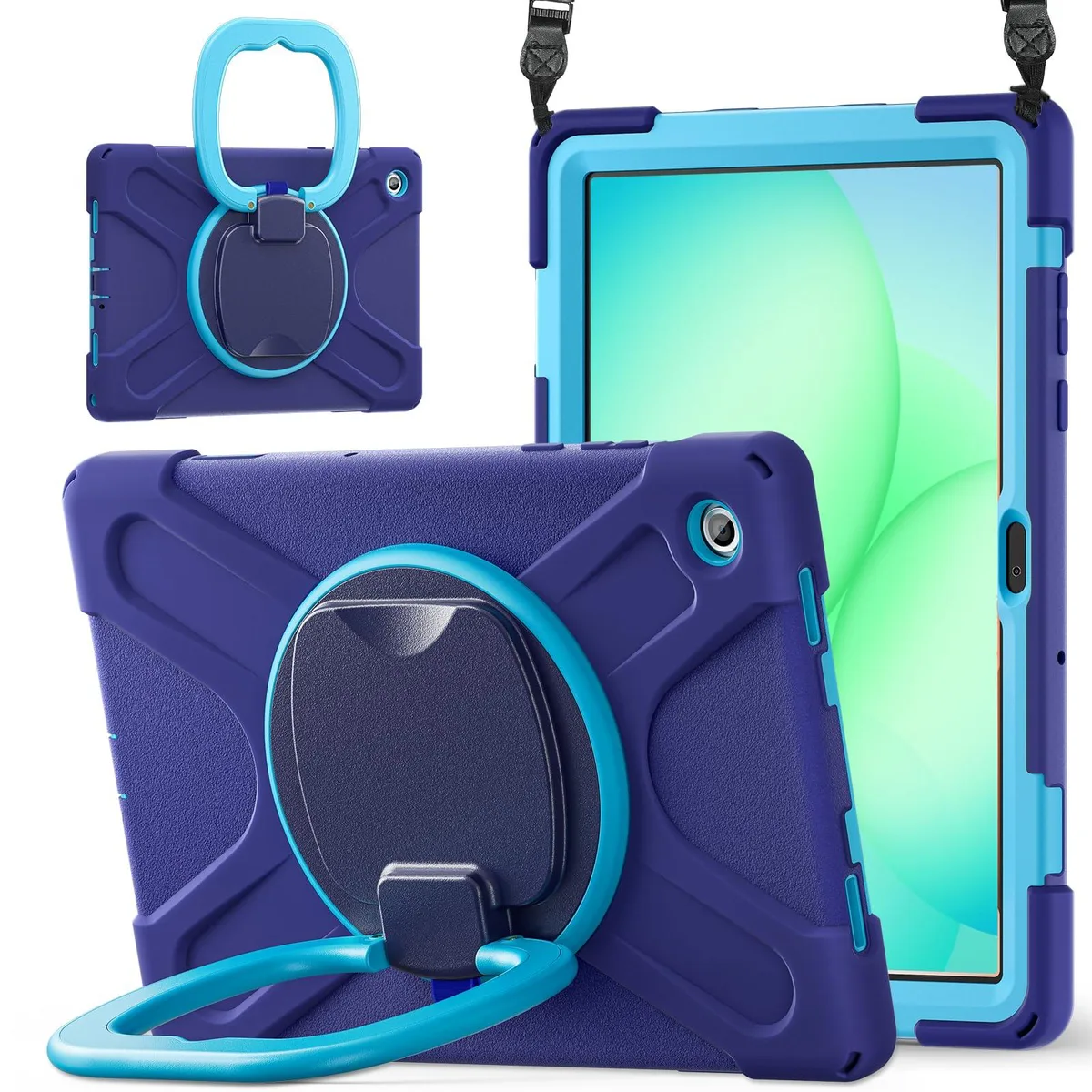 Timoom Timoom Rugged Silicone Cover Navy Blue for Galaxy Tab A11 Plus 11" 2025 / A9 Plus 11" 2023 — product photo