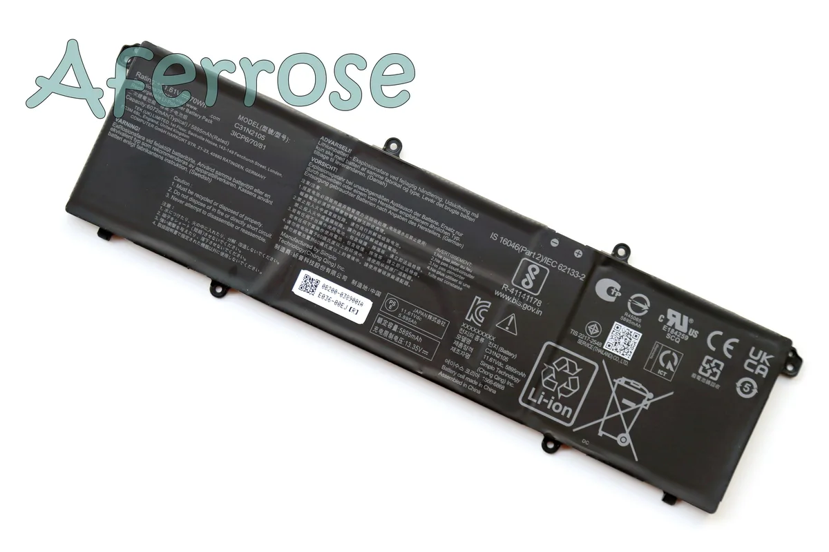 GOLDIX GOLDIX C31N2105 70Wh 11.61V laptop battery — product photo