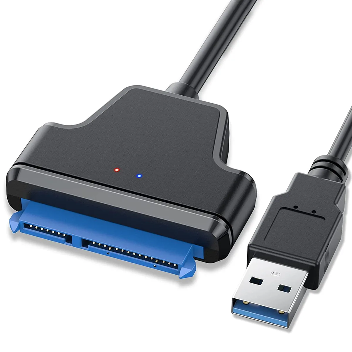 IHDAPP IHDAPP SATA to USB 3.0 Cable 0.2M 2.5" HDD SSD UASP Black — product photo