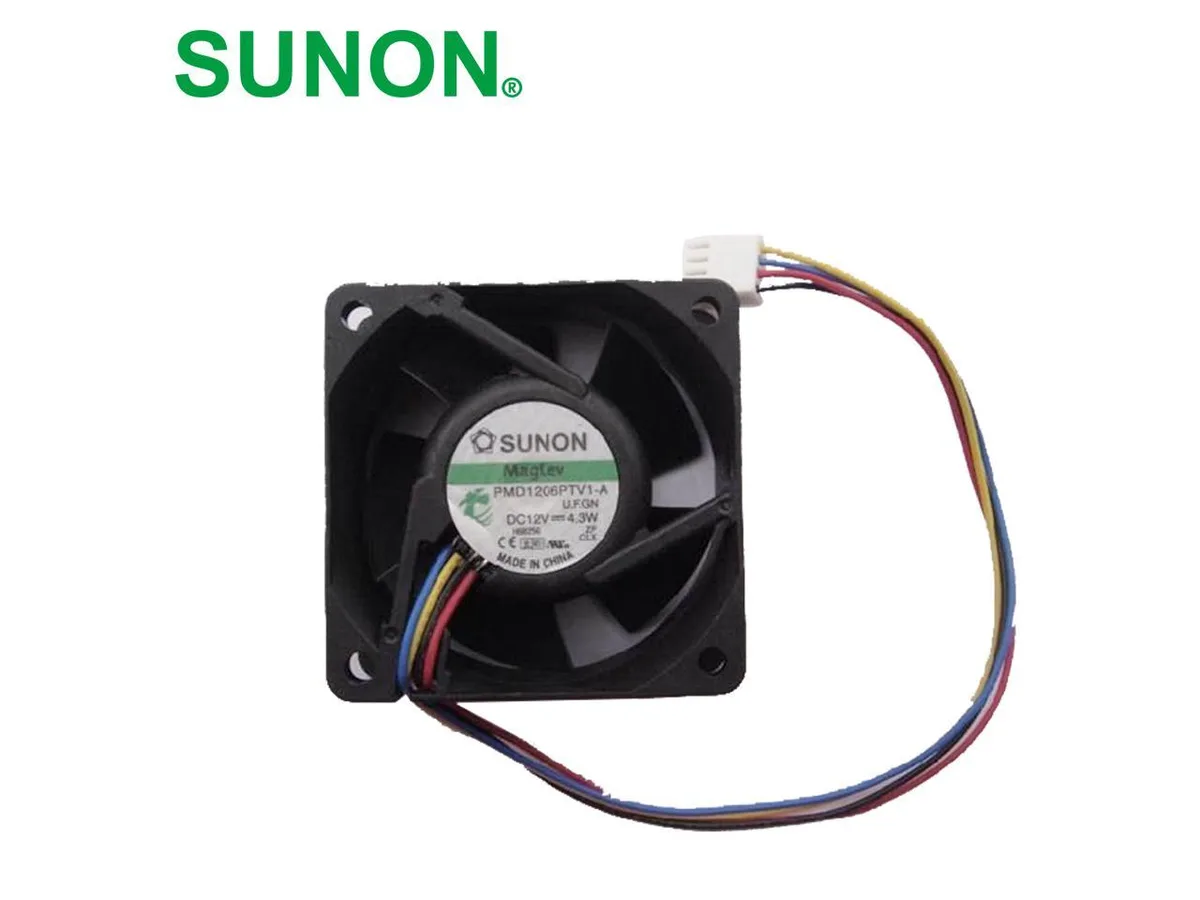 Fans Fans PMD1206PTV1-A 6025 DC12V 4.3W 4-wire case fan — product photo