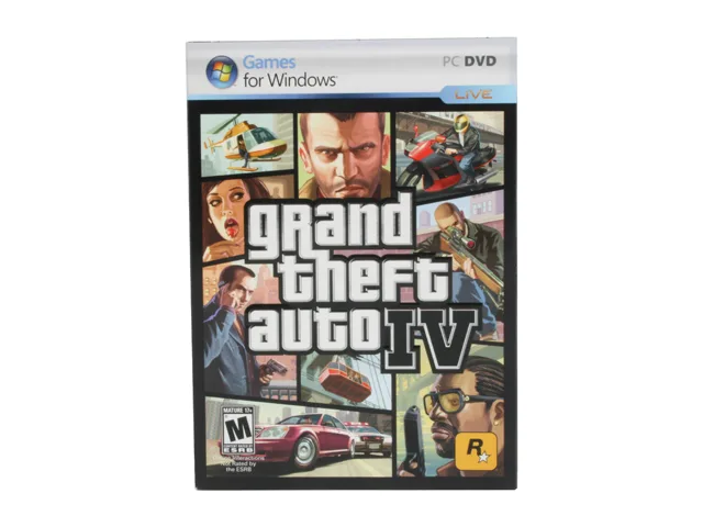 Rockstar Games Rockstar Games Grand Theft Auto IV pc game — product photo