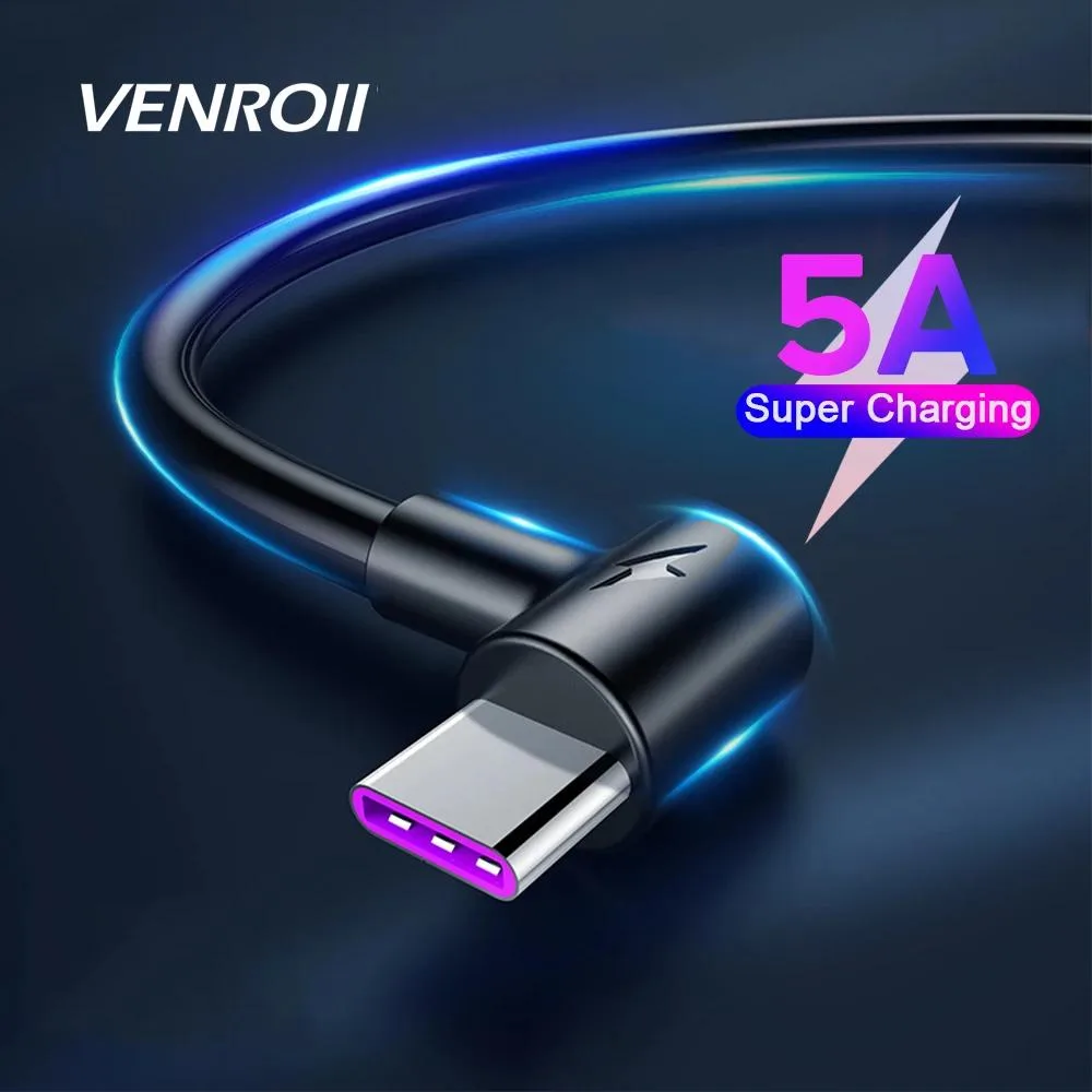 Hetai Tech Hetai Tech USB C cable 1m 1.5m 2m 3m 5A fast charge — product photo