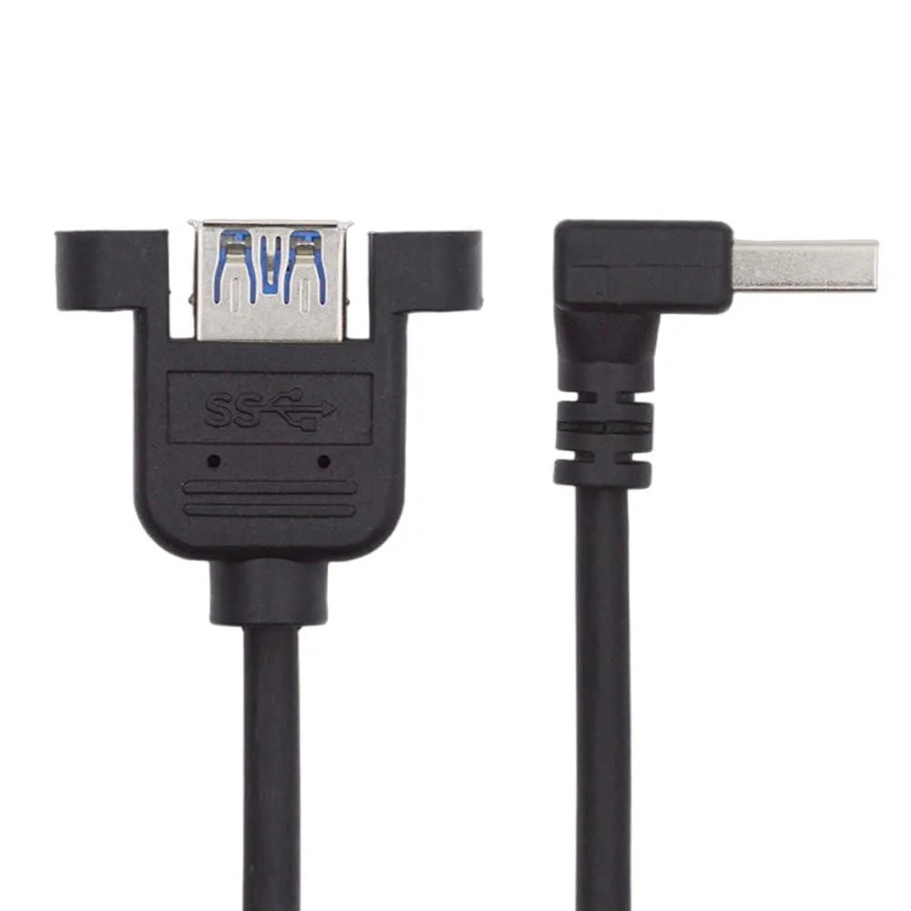 Vszerda Vszerda Down Angled USB 3.0 90° Extension Cable 30cm — product photo