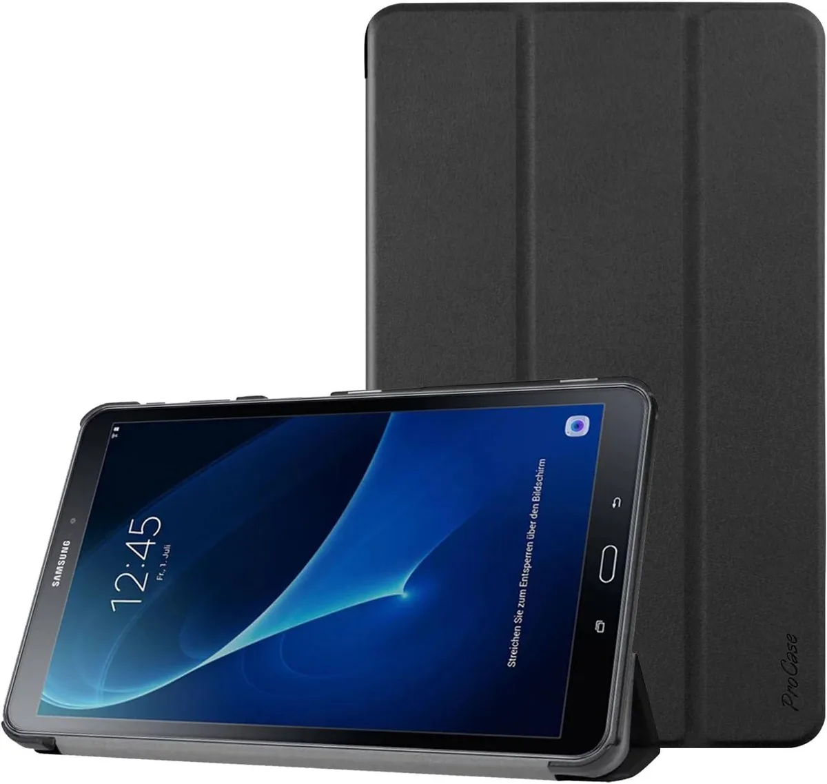 Kootion Kootion Slim Case for Galaxy Tab A 10.1 2016 SM-T580 T585 T587 - Black — product photo