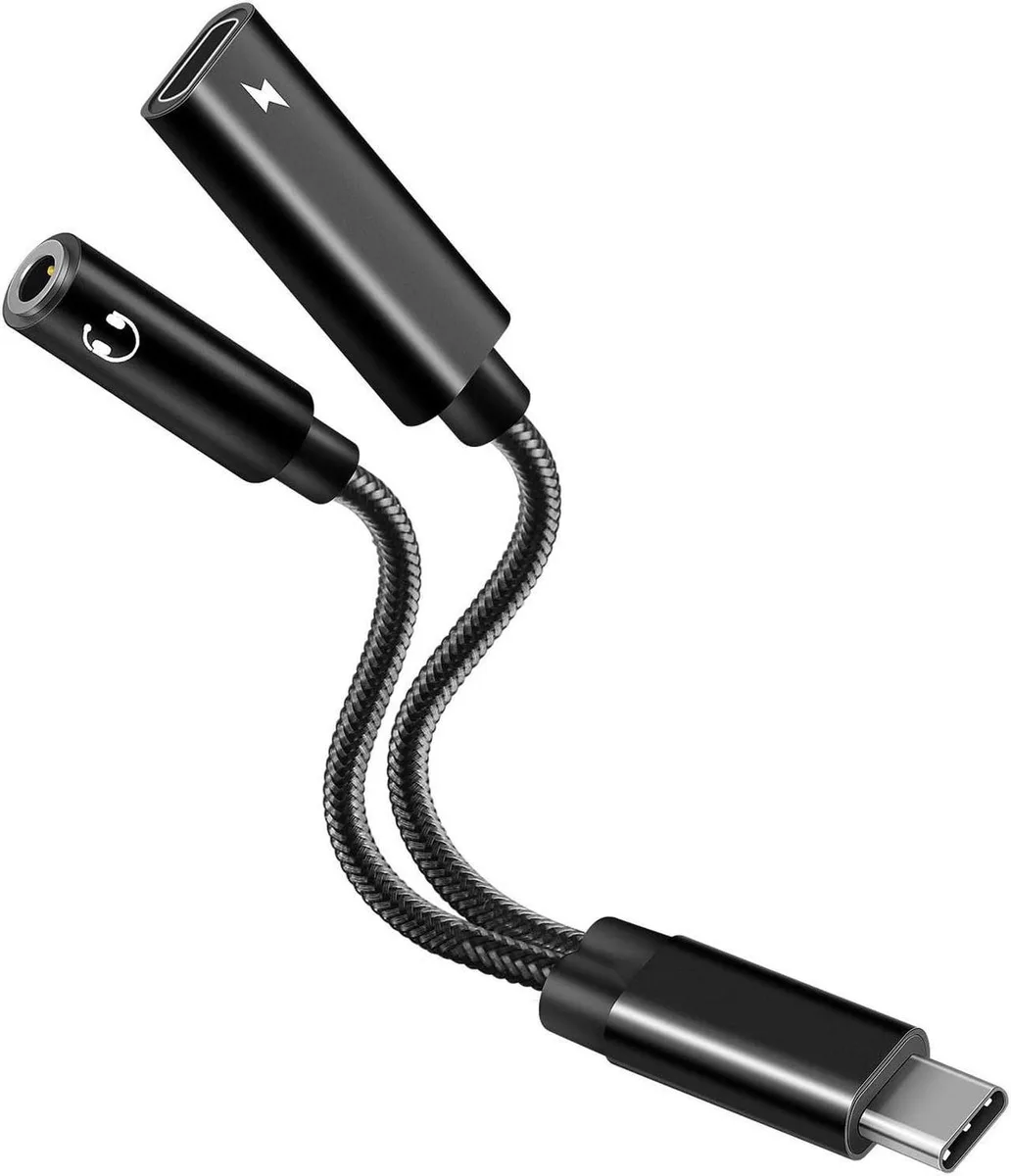 Vszerda Vszerda USB-C to 3.5 mm Audio Adapter with PD 60 W Charging — product photo