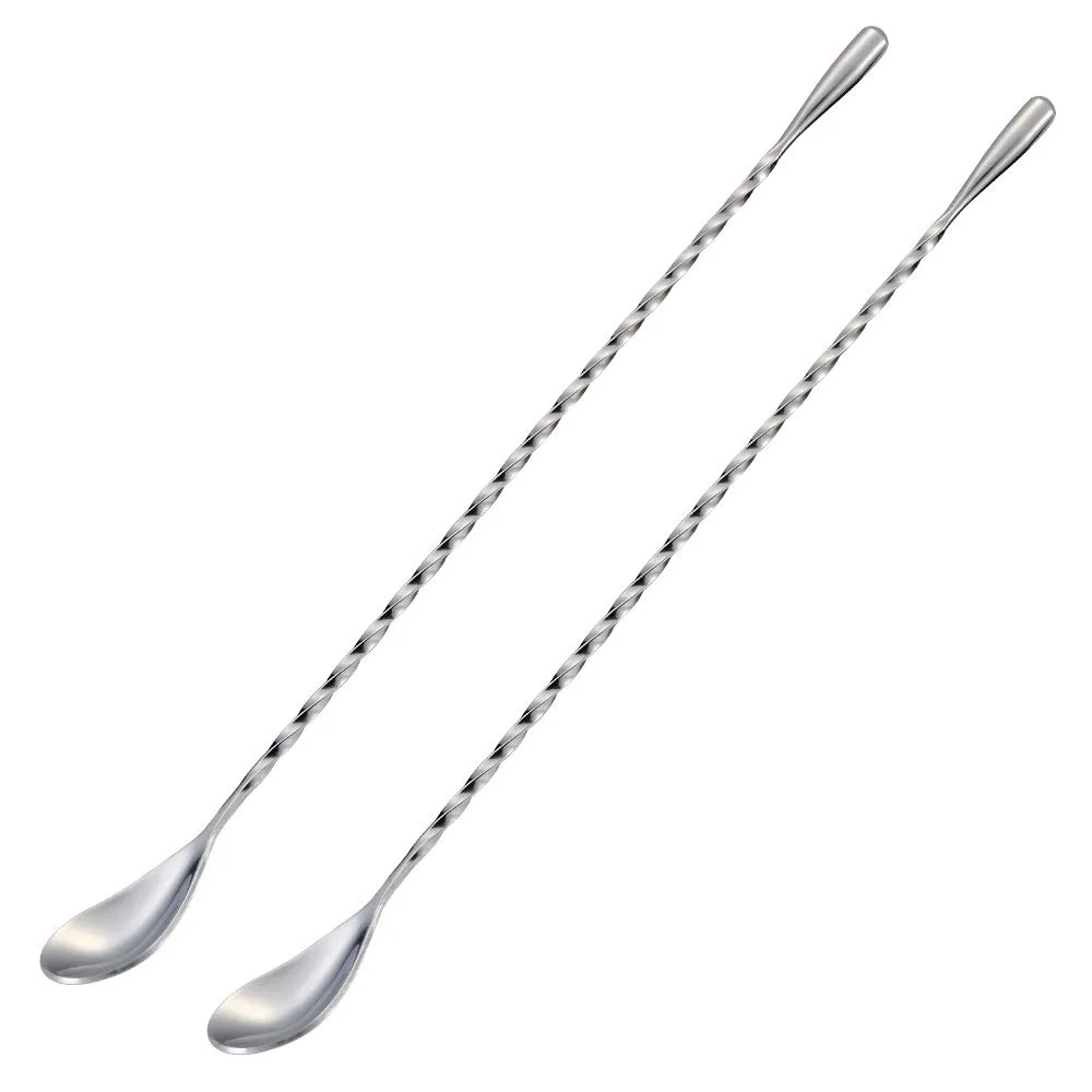 No Sew No Sew Bar Spoon 12 Inch Stainless Steel 2 Pieces — product photo