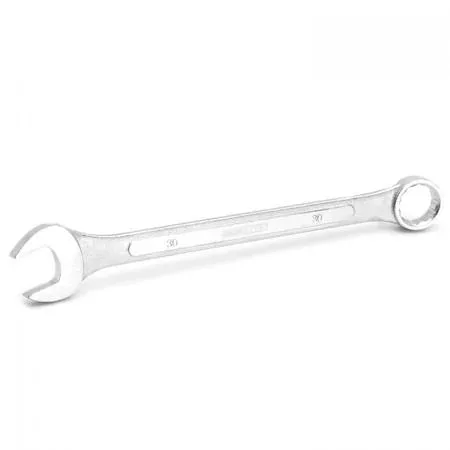 OEMTOOLS 30 mm chrome combination wrench, raised-panel, offset box and open ends