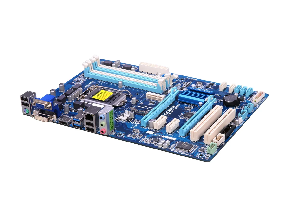 GIGABYTE GIGABYTE GA-H77-DS3H LGA 1155 Intel motherboard DDR3 32GB — product photo