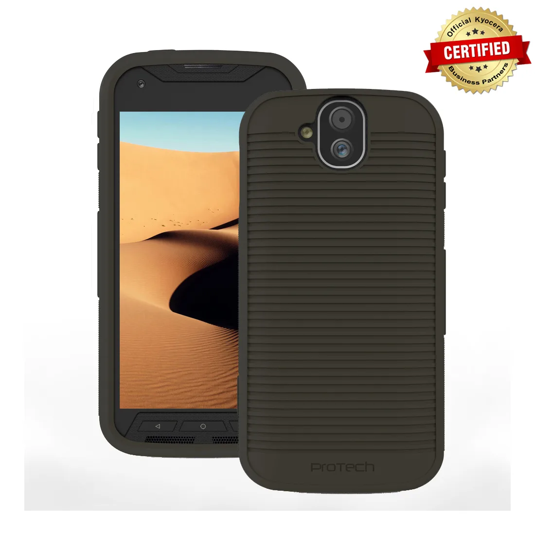Wireless ProTECH Wireless ProTECH Flex Skin TPU Case Black Kyocera DuraForce PRO E6800 Series — product photo