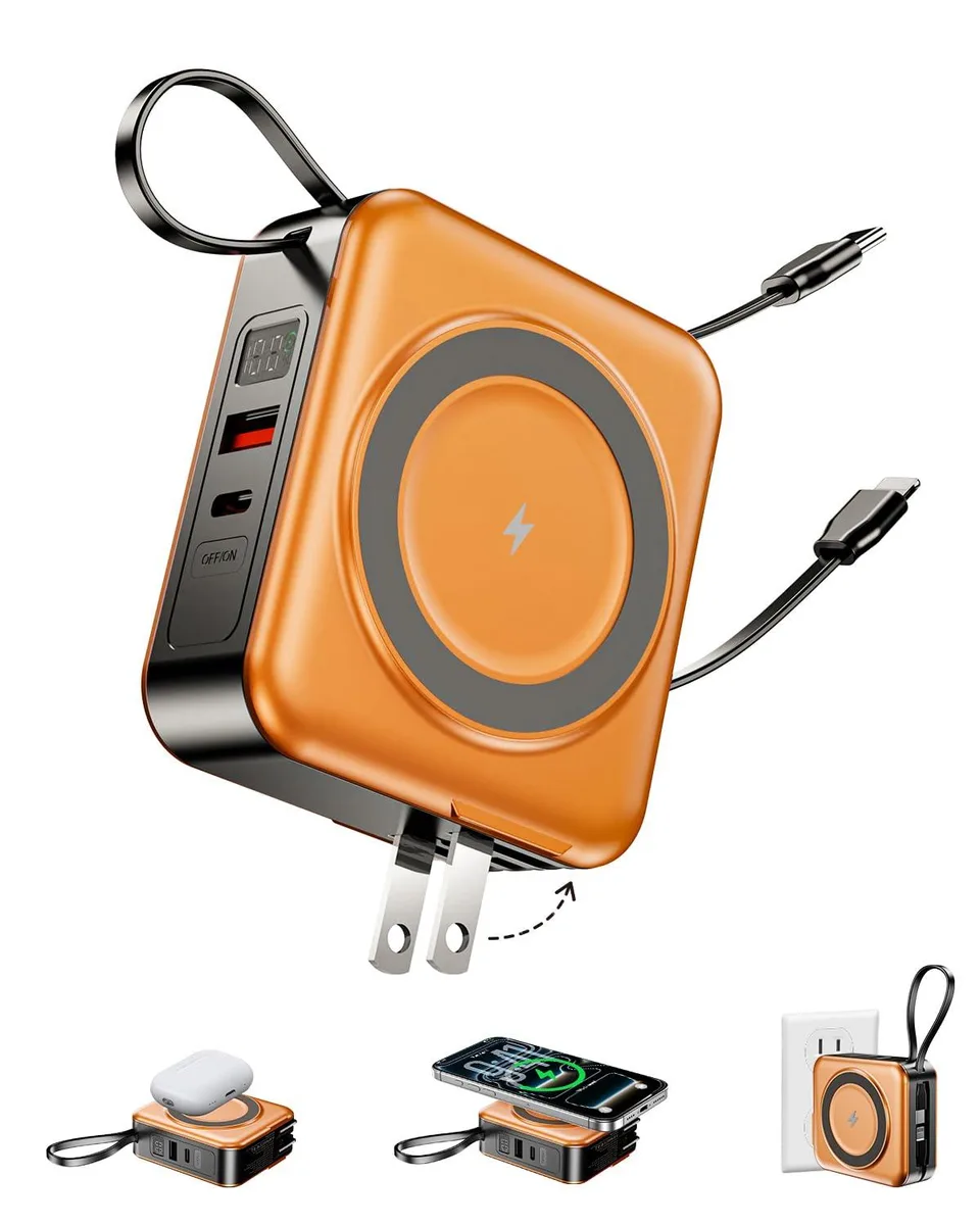 ViewSonic ViewSonic Q10 10000mAh 22.5W Power Bank Orange — product photo
