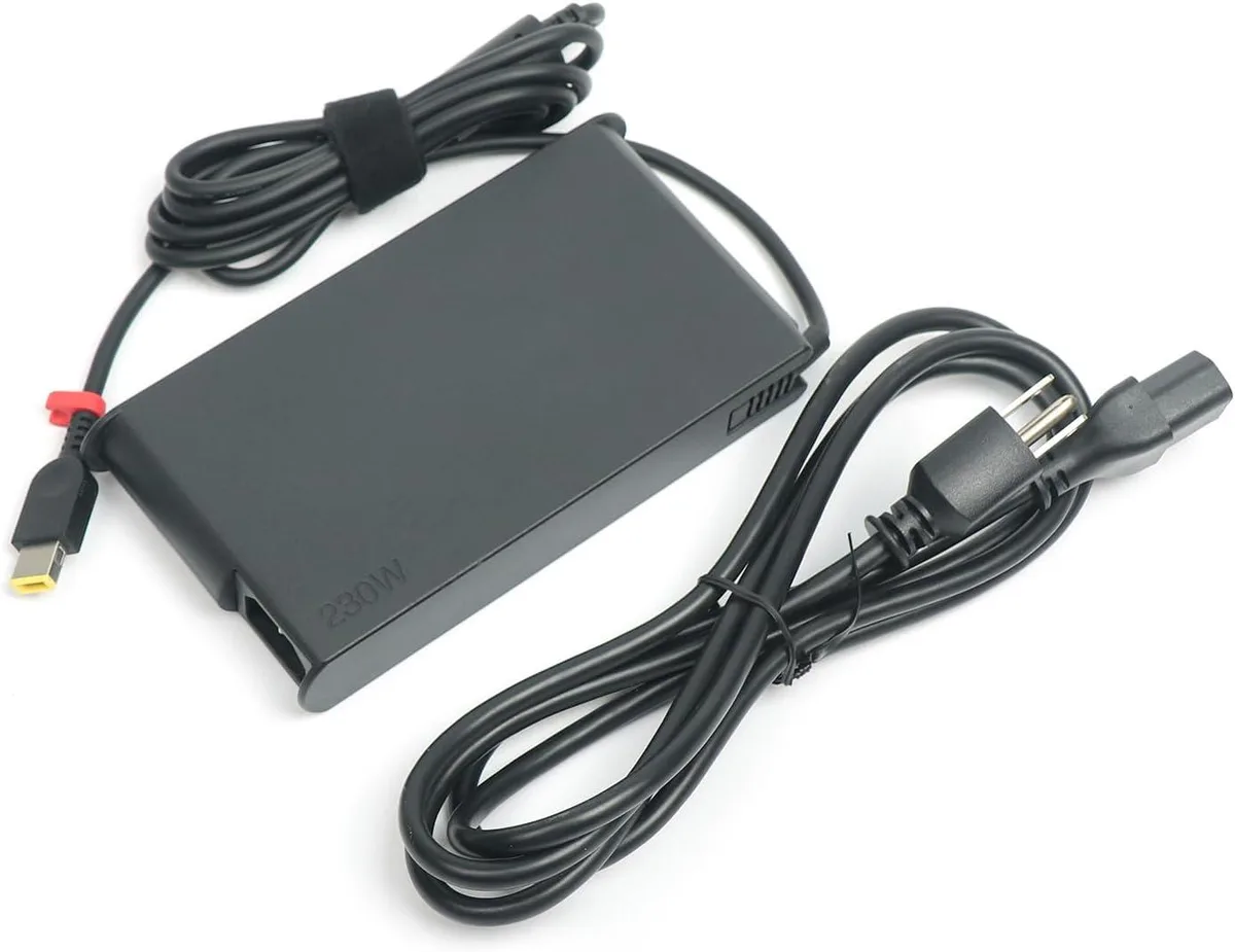 FLEANE FLEANE 20V 11.5A 230W Slim Tip AC Adapter Black — product photo