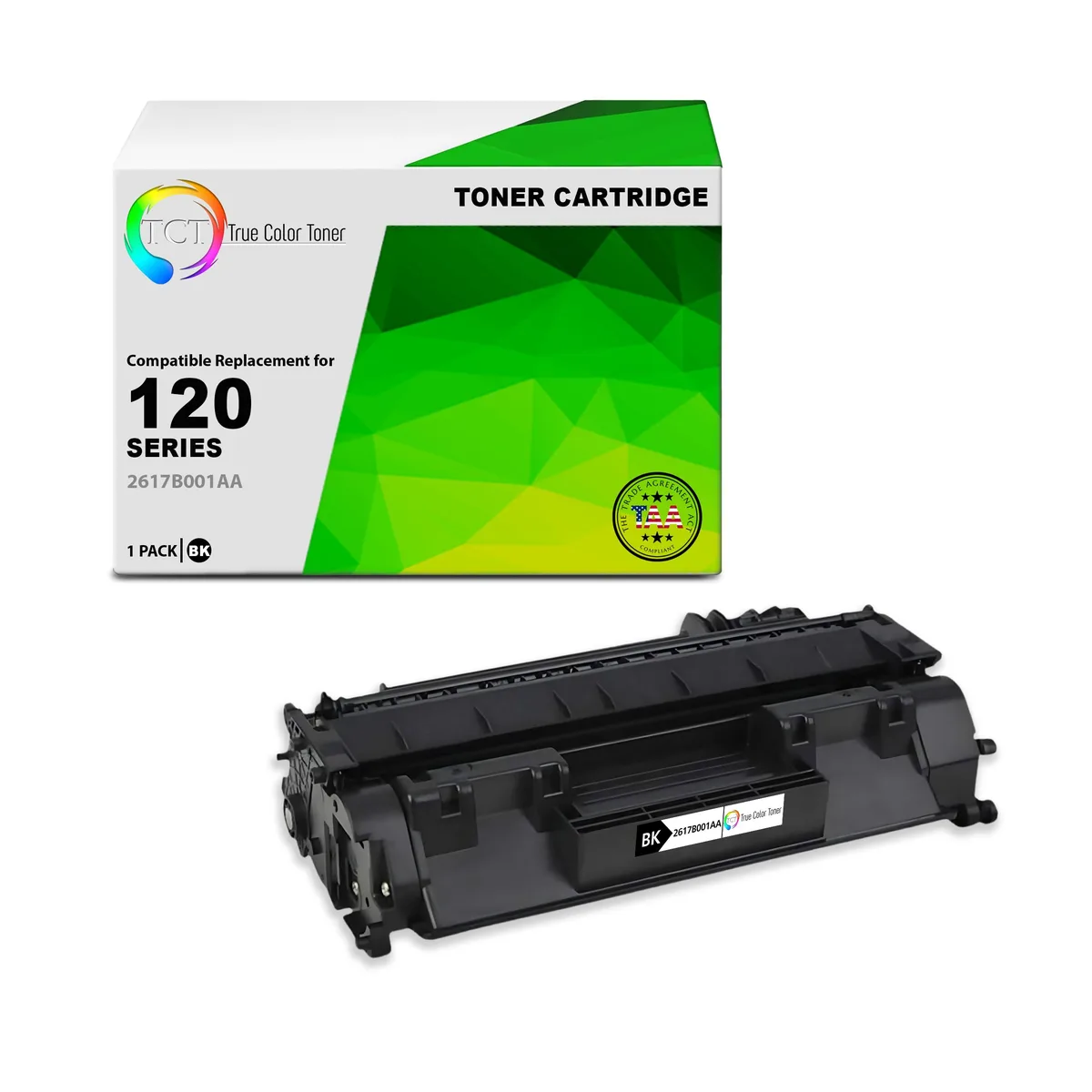 True Color Toner True Color Toner 120 TAA Black Cartridge 5000 Pages — product photo