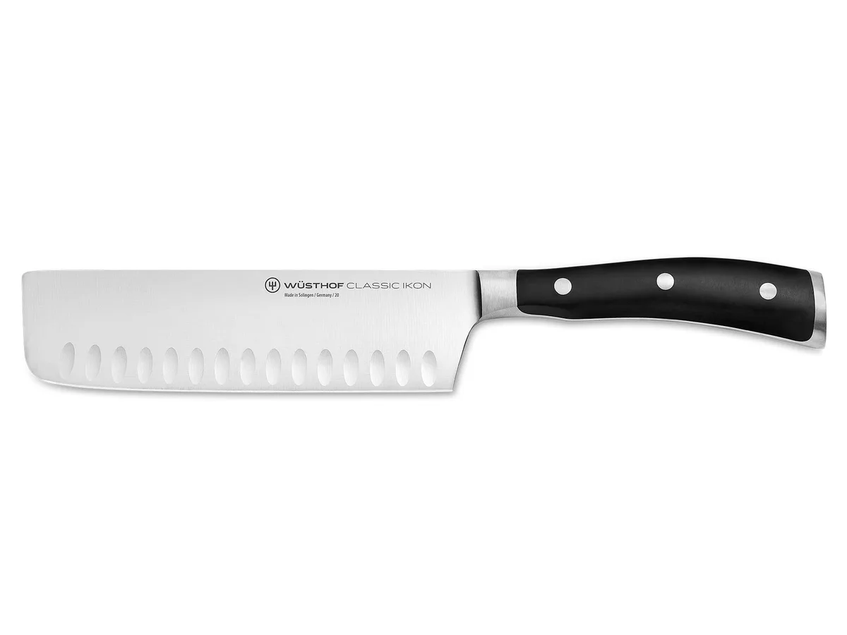 Wusthof Wusthof Classic Ikon Nakiri Hollow Edge 7" cutlery — product photo