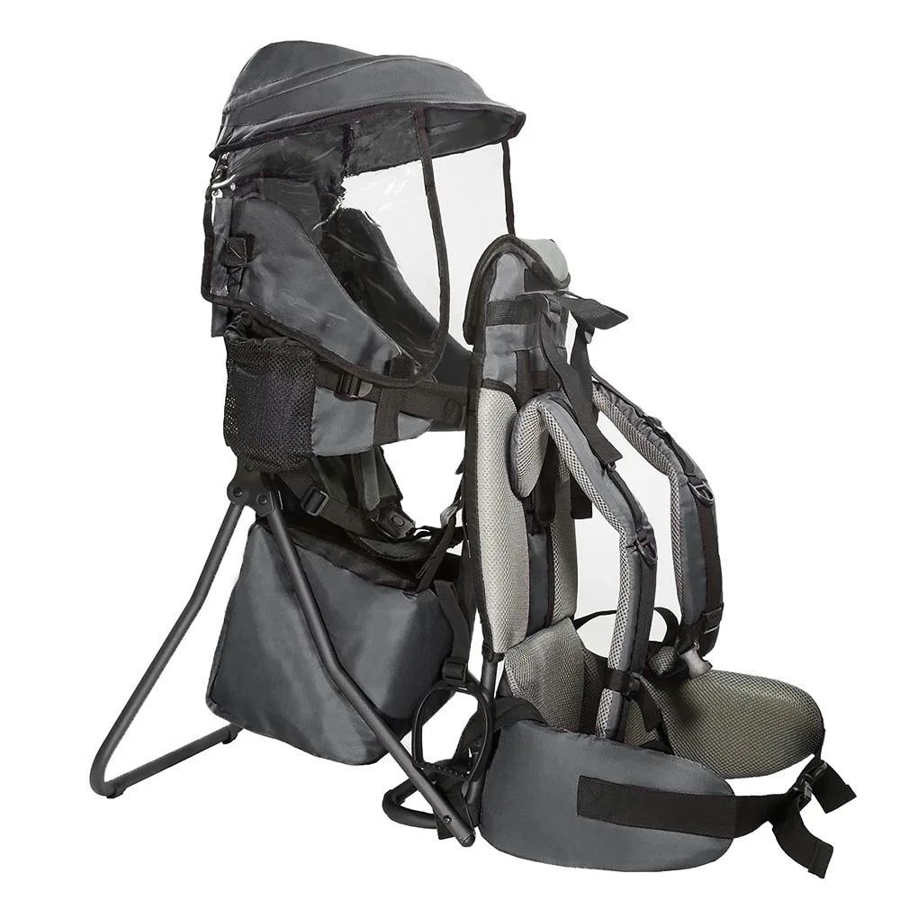 Clevr ClevrPlus Cross Country Child Carrier Grey 5.5 lb — product photo