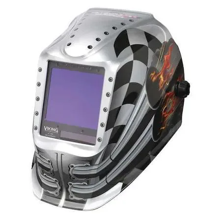 Lincoln Electric Lincoln Electric K3100-4 welding helmet, Motorhead graphic, 12.5 sq in view — product photo