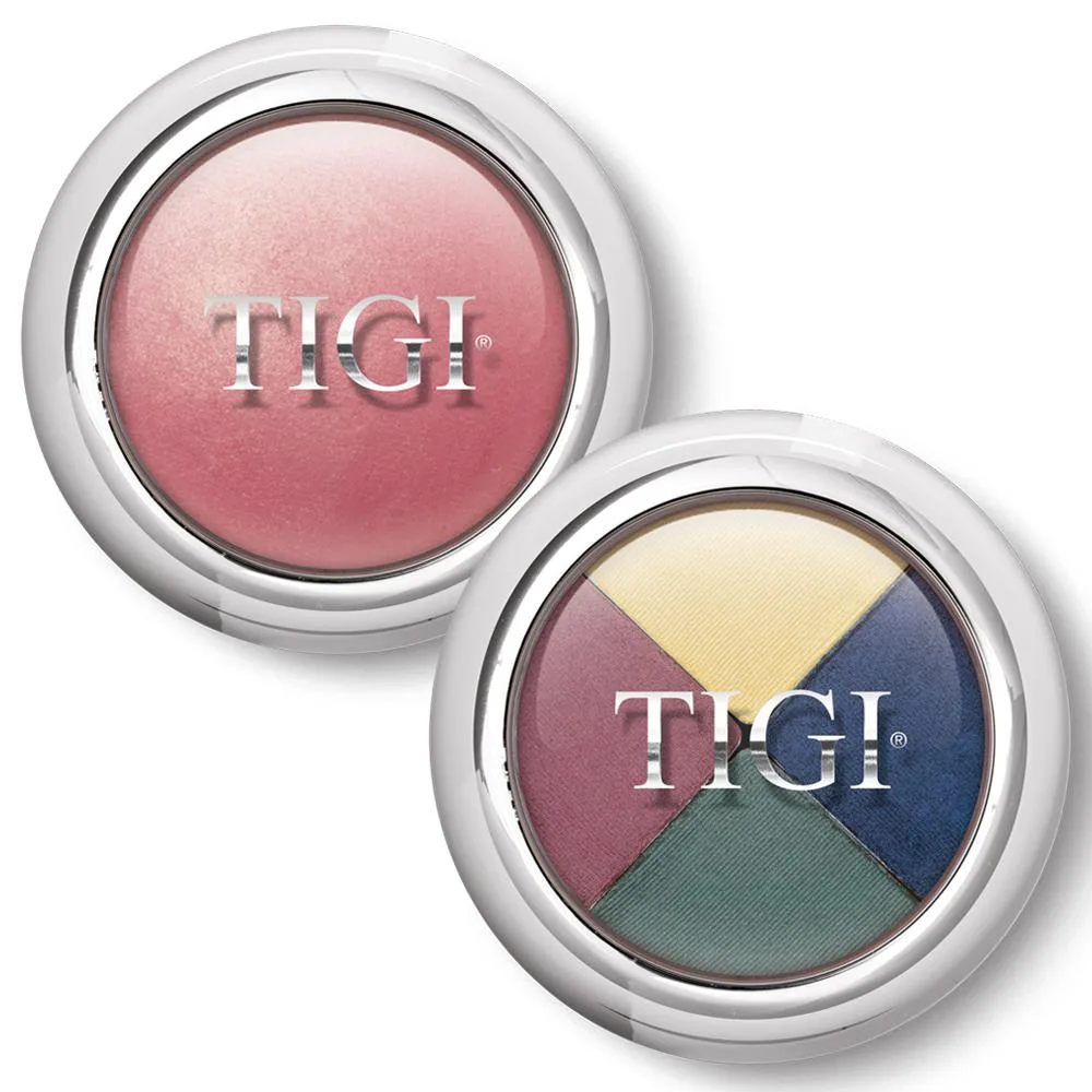 Tigi Tigi Glow Blush Brilliance &amp; High-Density Quad Eyeshadow ProStars accessory — product photo