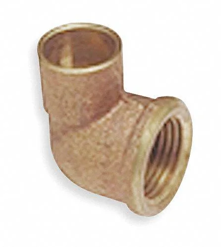 Nibco, Inc. Nibco, Inc. 7073LF-34 90° Elbow Trap 3/4 in C x FNPT Bronze — product photo