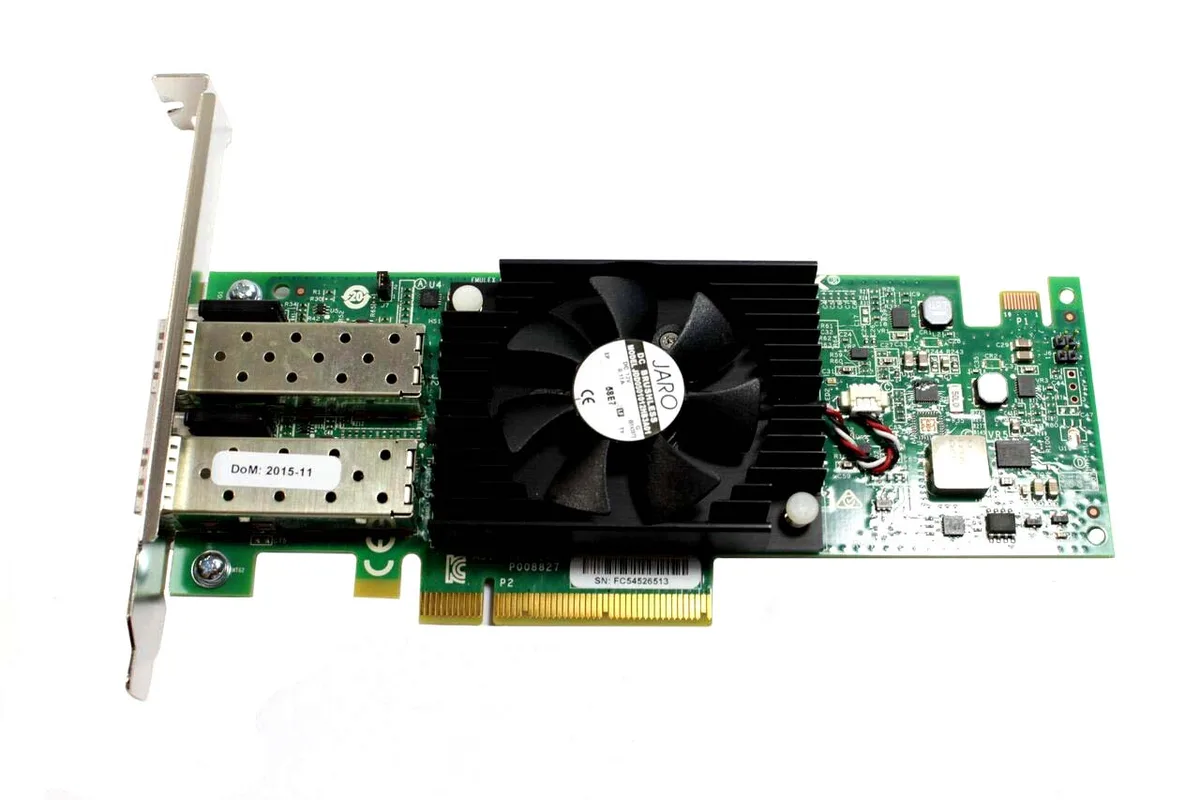 DELL DELL OCe14102B-N1-D 10Gb/s SFP+ Dual Port PCIe Wireless Network Card — product photo