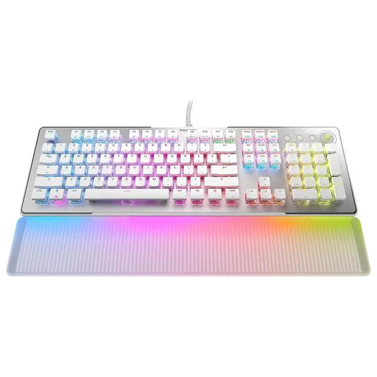 ROCCAT ROCCAT Vulcan II Max gaming keyboard White Titan II linear optical switches — product photo
