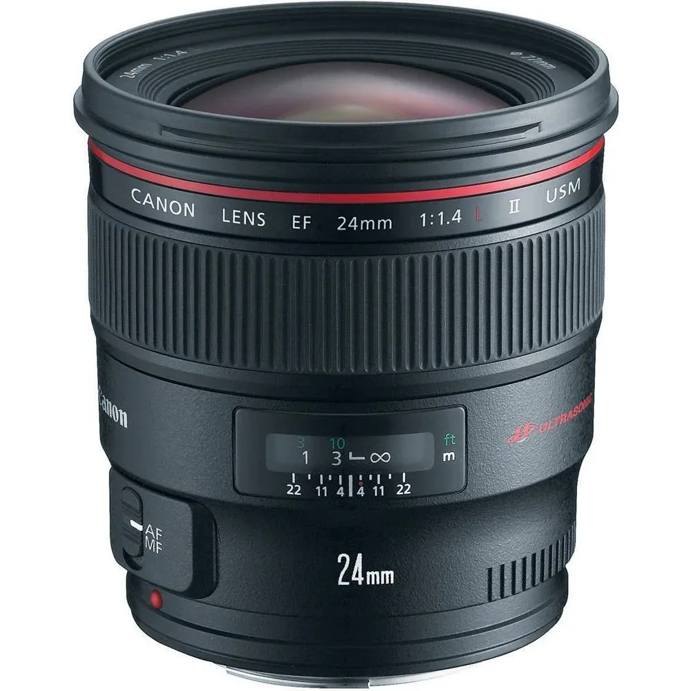 Canon Canon EF 24mm f/1.4L II USM Lens camera lens — product photo