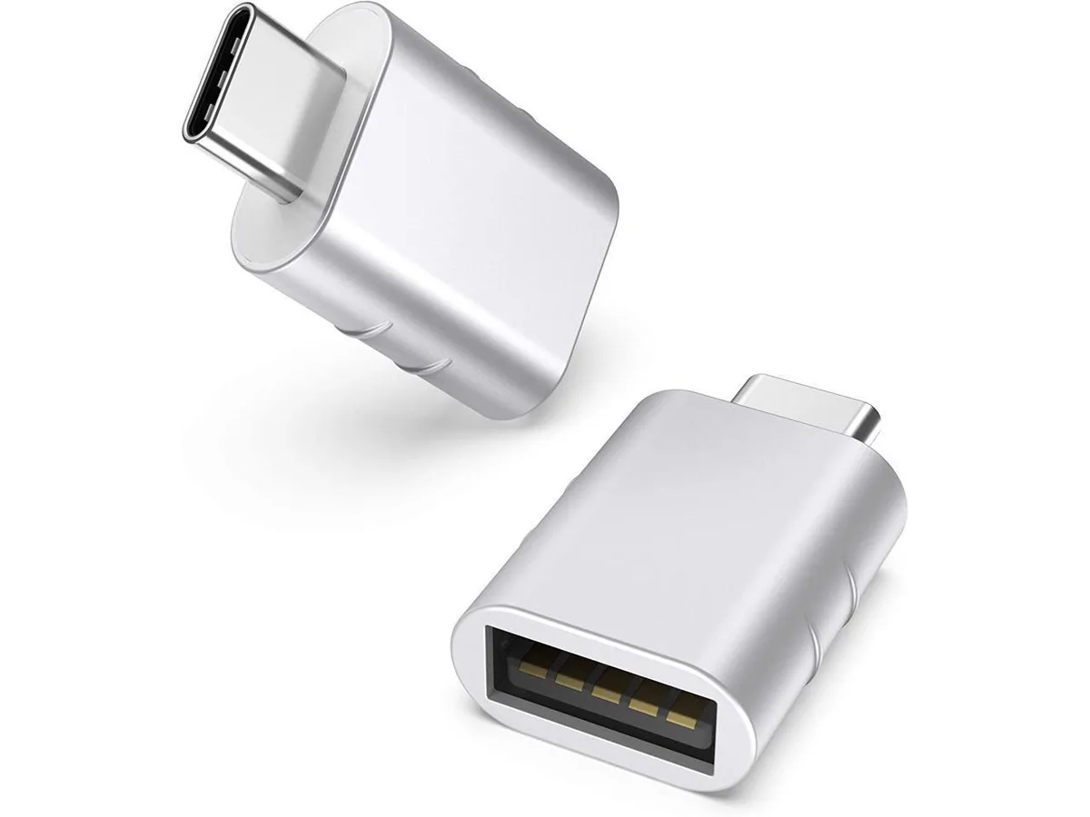BUCIER BUCIER USB C to USB3 Adapter Pack of 2 Space Silver — product photo