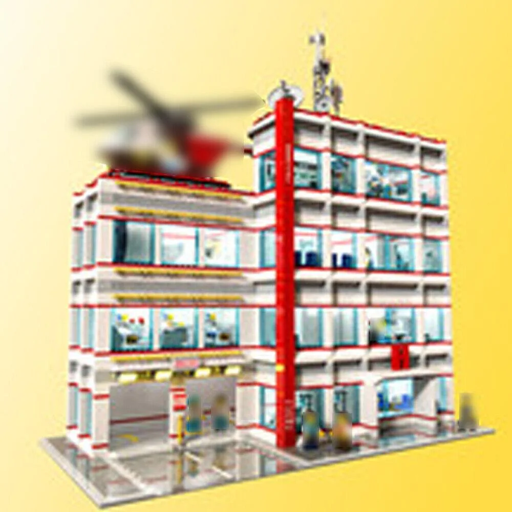 ZITIANYOUBUILD ZITIANYOUBUILD MOC-60417 General Hospital 6030 Parts Educational Building Set — product photo