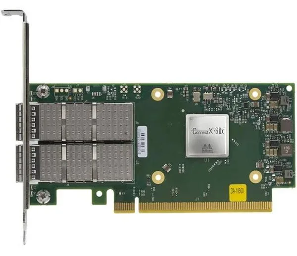 DELL DELL 540-BCXP Mellanox ConnectX-6 DX 100GbE QSFP56 dual port network card — product photo
