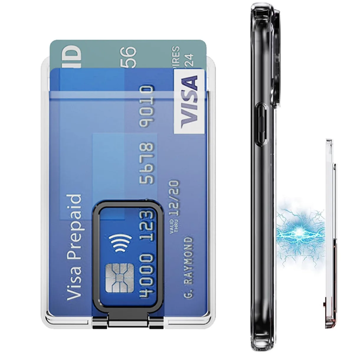 Viator Gear 112134133 MagSafe wallet with kickstand Black — product photo