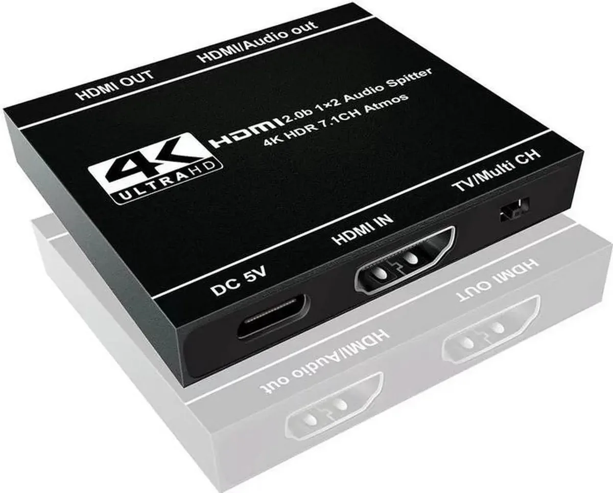 SMUGDESK SMUGDESK Torpedo Nova HDMI 2.0 1x2 Splitter with Scaler — product photo