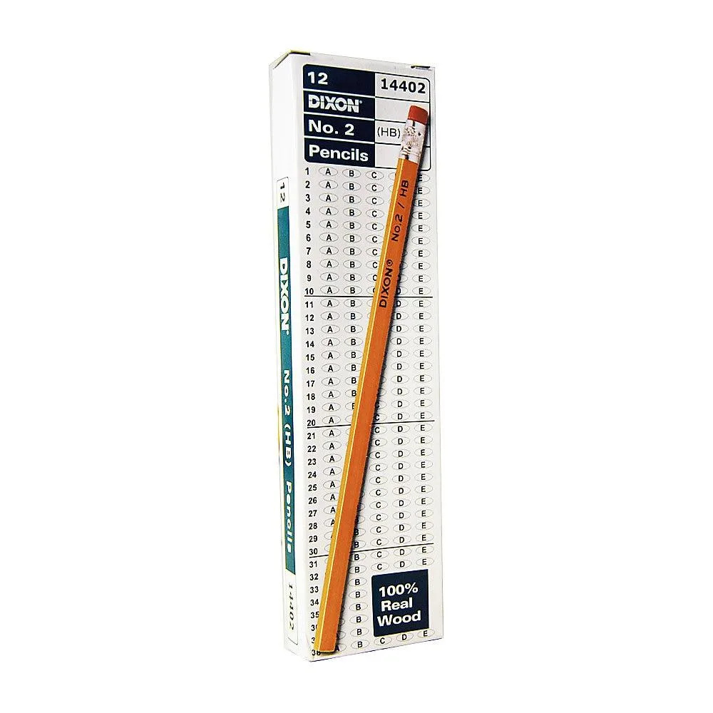 Dixon Dixon 14402 #2 HB woodcase pencil 0.7 mm yellow — product photo