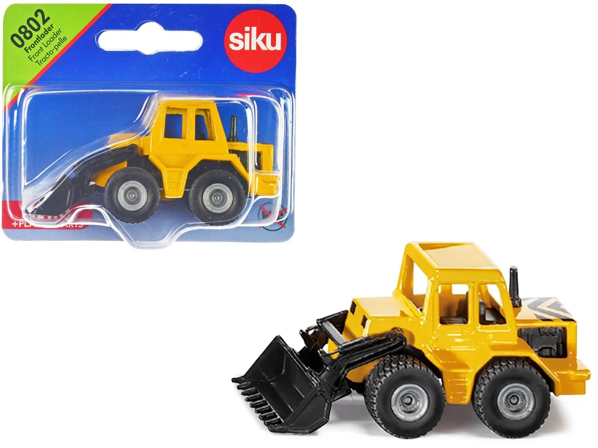 Siku Siku Front Loader Yellow and Black Diecast Model — product photo