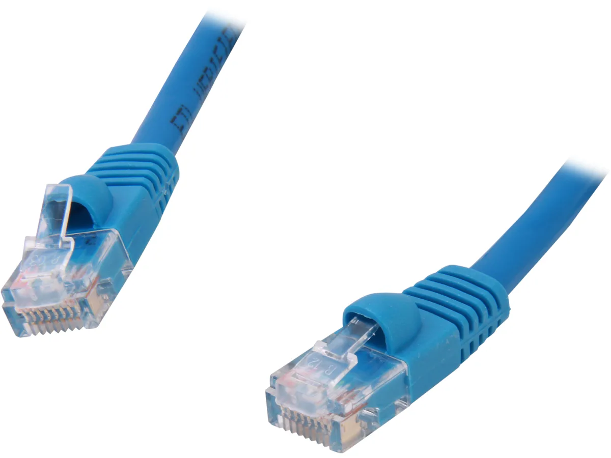 Cables To Go Cables To Go 23828 Cat5e network ethernet cable 1 ft blue — product photo