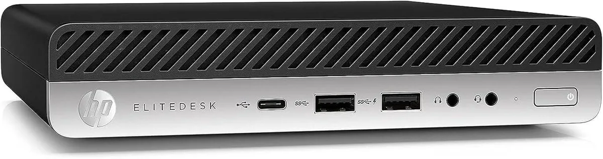 HP HP EliteDesk 800 G4 i5-8500T 2.1 GHz 8 GB 256 GB NVMe Windows 11 Pro desktop PC — product photo