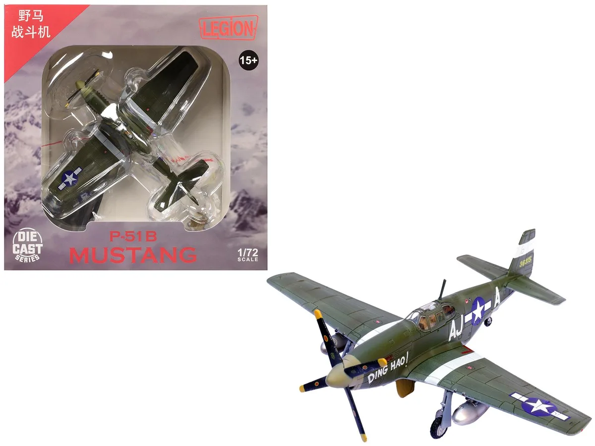 Legion Supplies Legion Supplies P-51B Mustang "Ding Hao!" 356th FS 1/72 Diecast — product photo