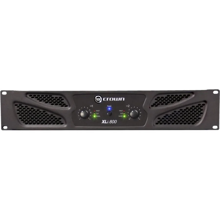 HARMAN KARDON HARMAN KARDON Crown XLi 800 400 W RMS 2 Channel Dark Gray live sound amplifier — product photo