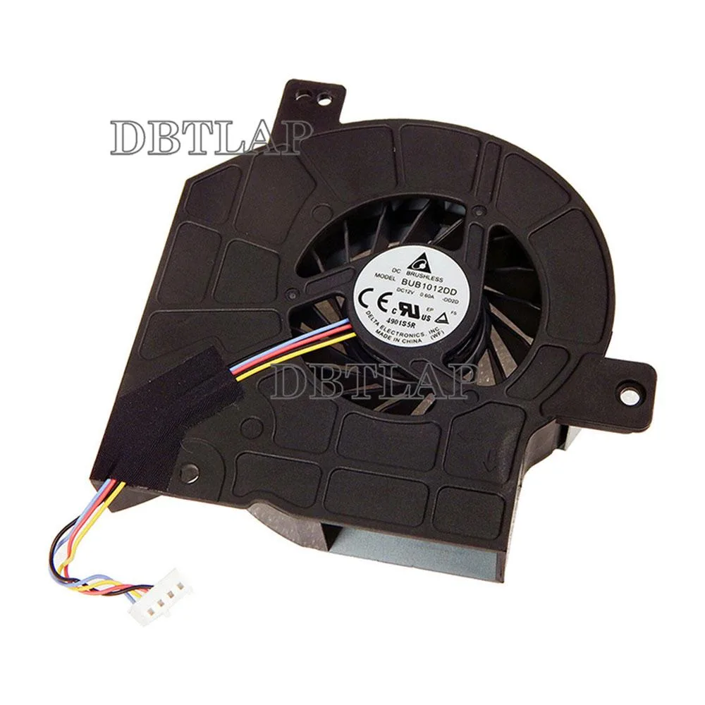 Square black plastic cooling fan 95 by 95 by 20 mm