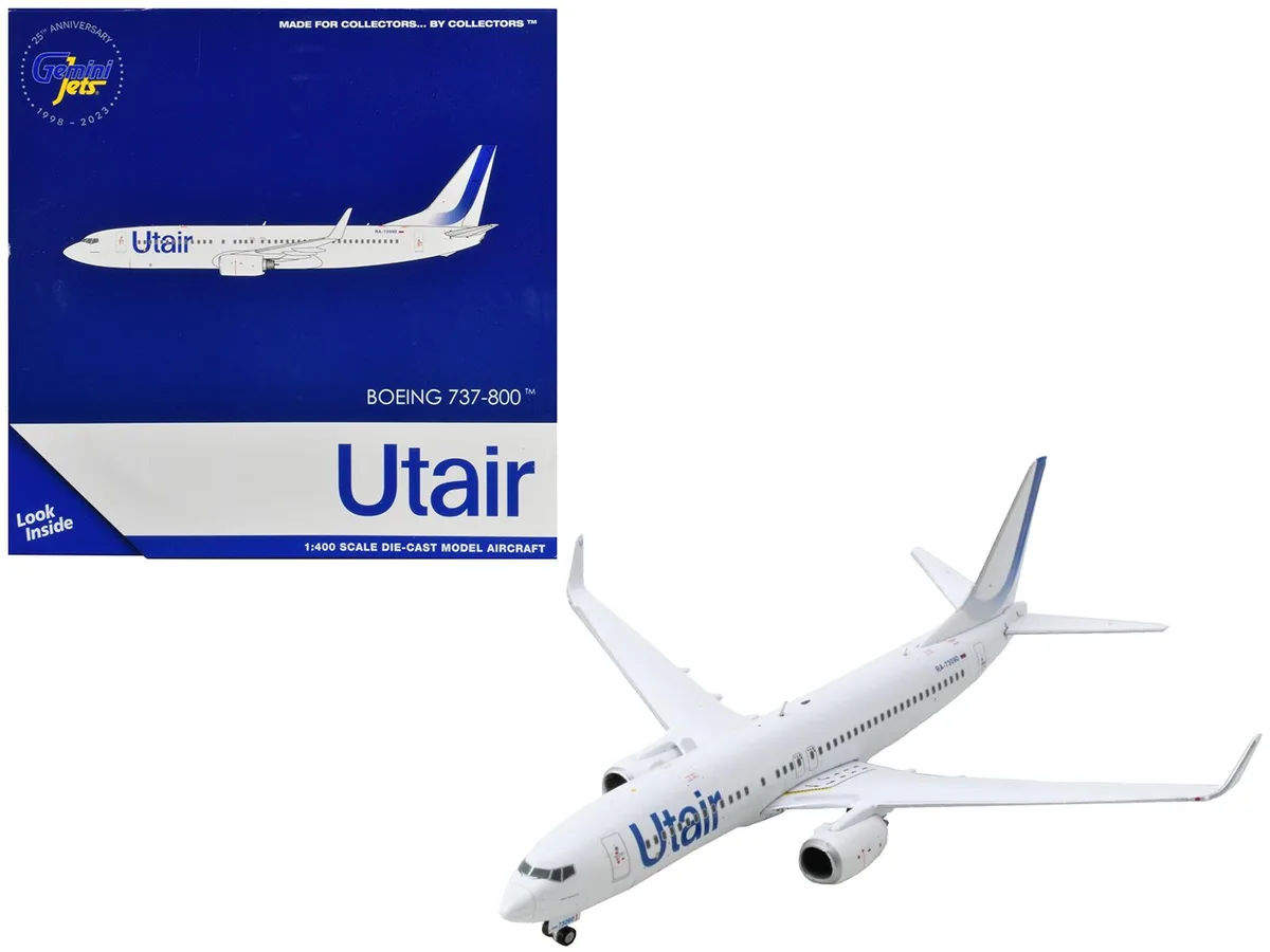 GeminiJets GeminiJets Boeing 737-800 Utair RA-73090 1/400 Diecast Hobby Collectible — product photo