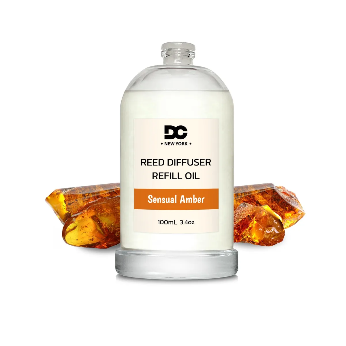 Daniella's Candles Collection Daniella's Candles Collection Sensual Amber Reed Diffuser Refill Oil 3.4oz/100mL home accent — product photo