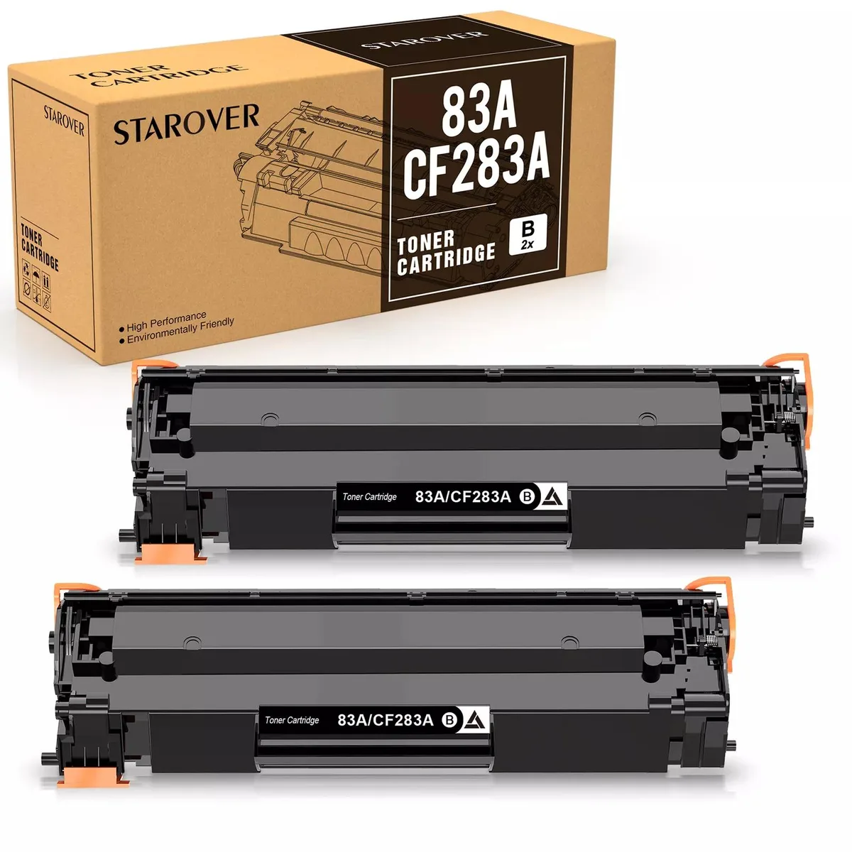 V4ink V4ink 2x CF283A Black Toner Cartridge 83A 1500 Pages — product photo