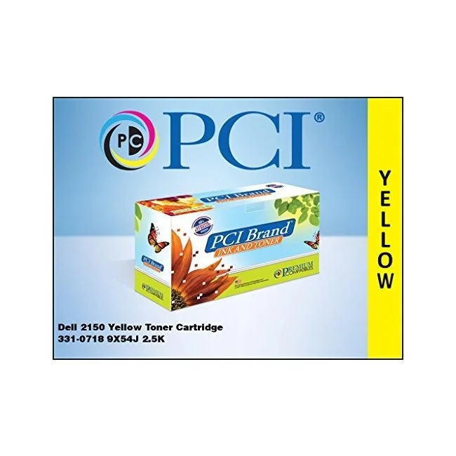 PCI PCI 331-0718 9X54J Yellow Toner Cartridge 2.5K — product photo