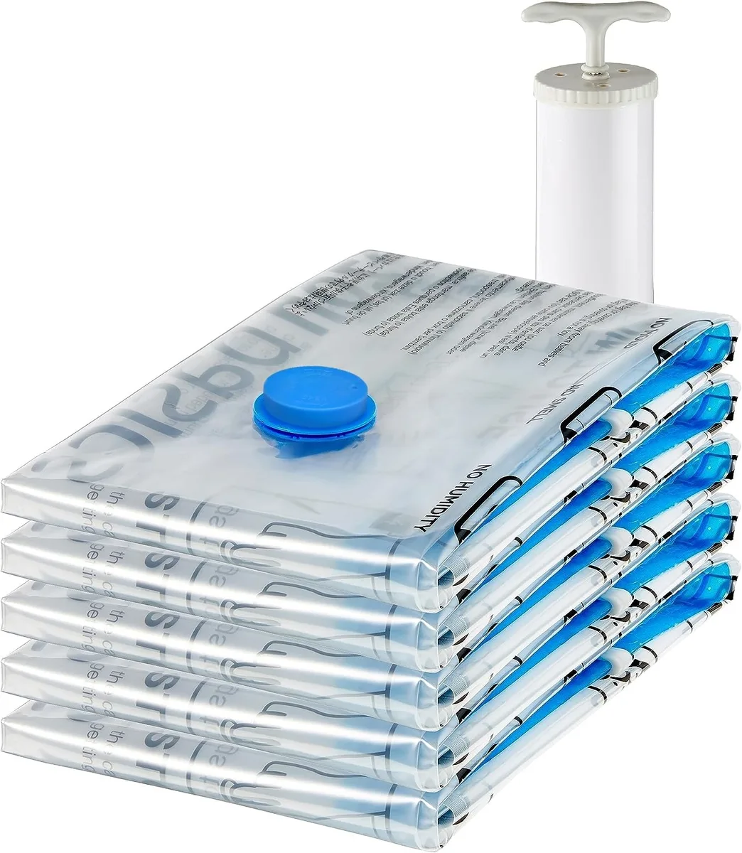  FoodSaver DC-CBL5 Large Vacuum Storage Bags 5-Pack Clear — product photo