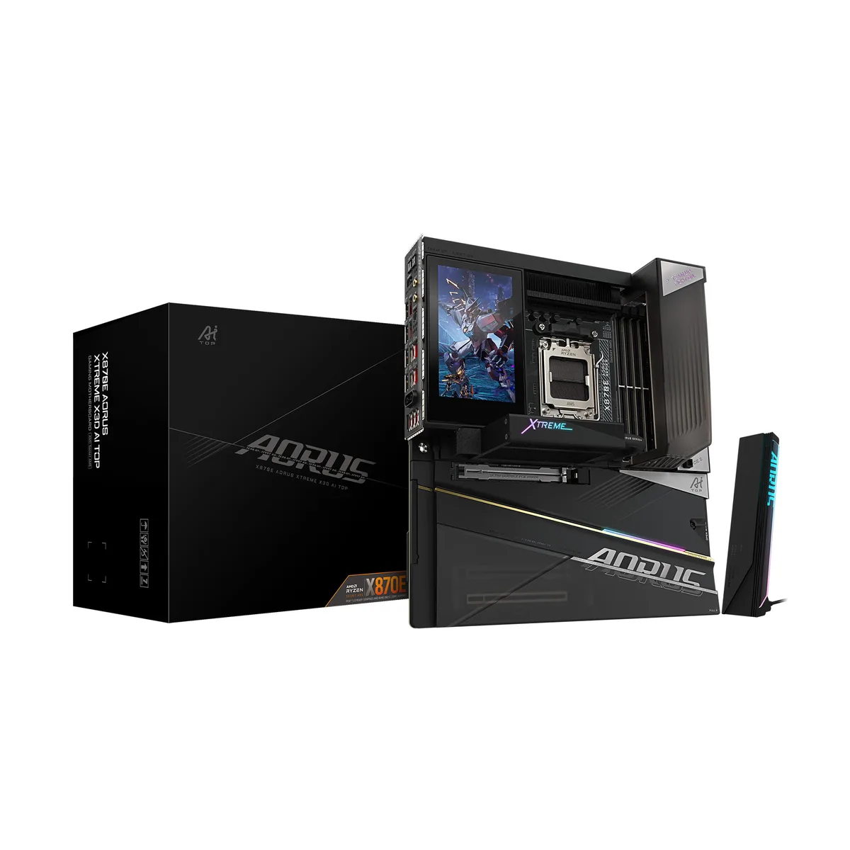 GIGABYTE GIGABYTE X870E AORUS XTREME X3D AI TOP AMD motherboard — product photo