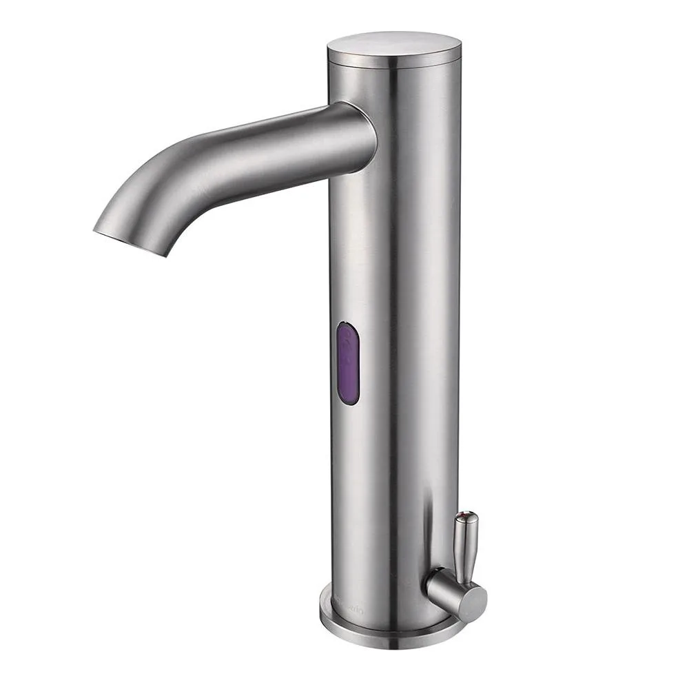 Yescom USA, Inc. Yescom USA, Inc. 81FH1030-6712-BN Single-Hole Touchless Bath Faucet Brushed Nickel — product photo