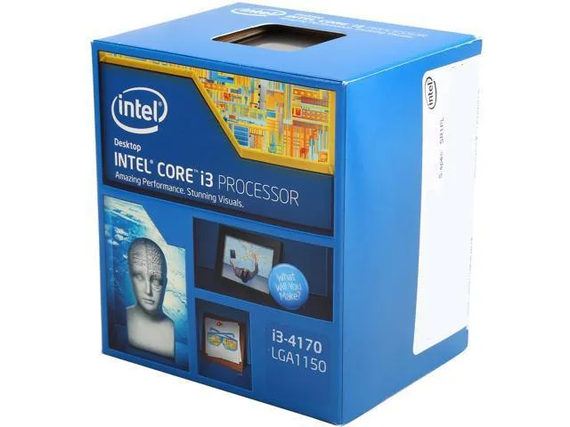 Intel Core i3-4170 desktop processor in LGA 1150 package