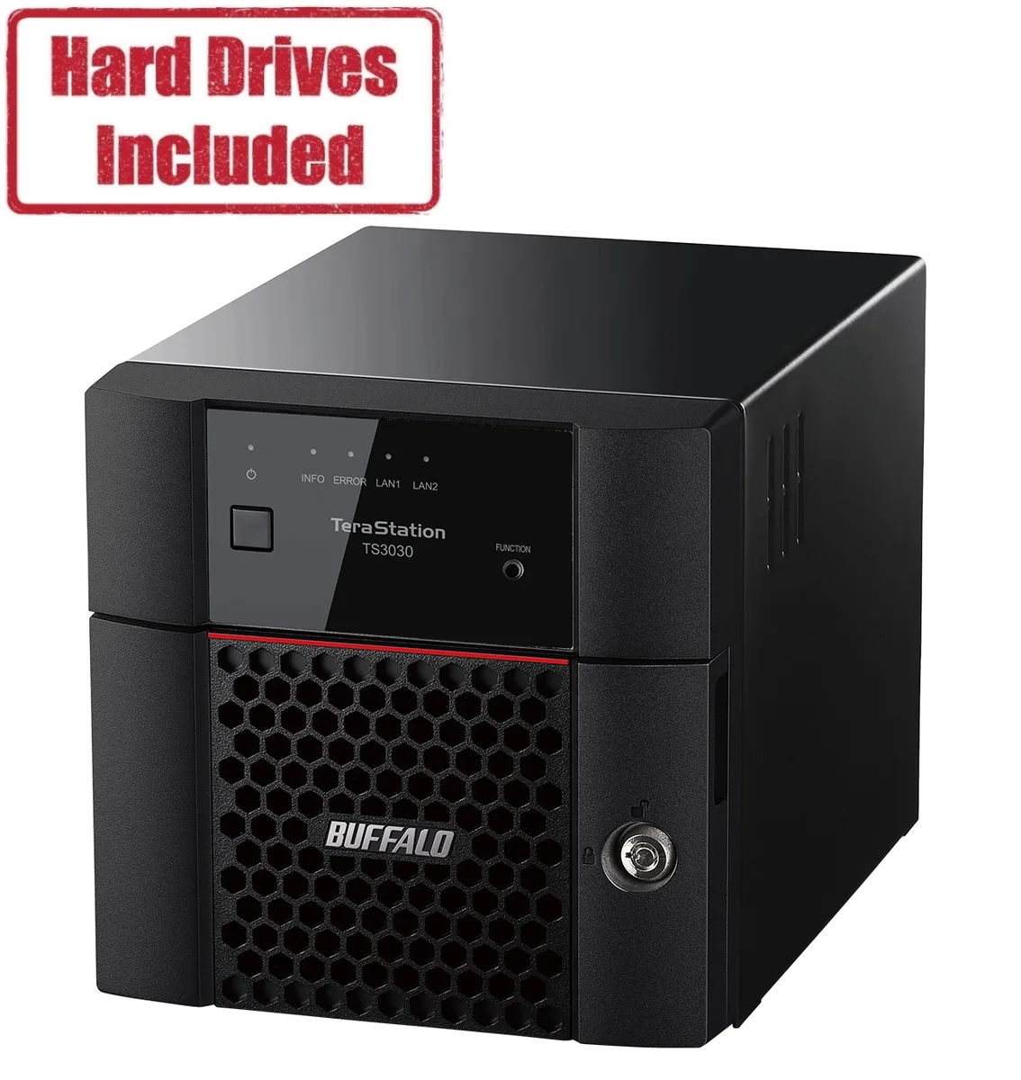 Buffalo Technology Buffalo Technology TS3230DN0402 2-Bay NAS 4TB 2GB DDR4 — product photo