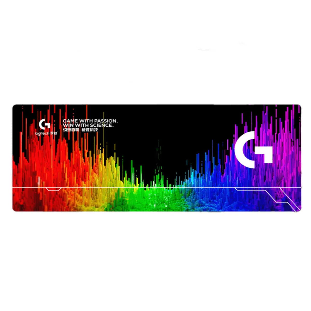 Logitech Logitech Desk Mat Studio Series 80x30cm Black Purple — product photo