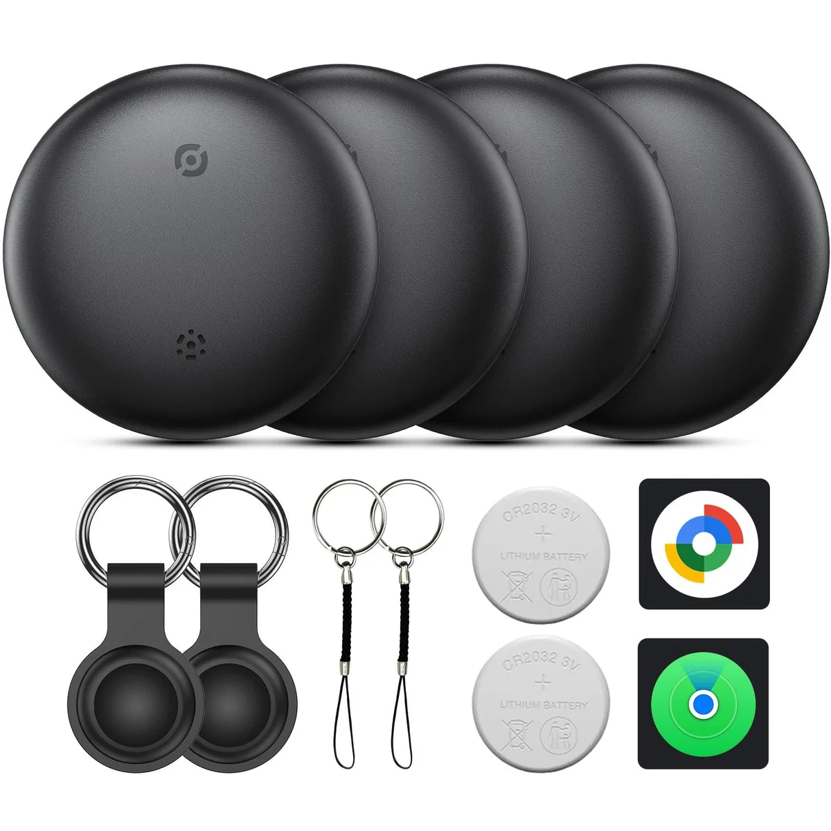  Airwheel Air Tracker Tag 4-Pack White IP66 100dB 525600min — product photo