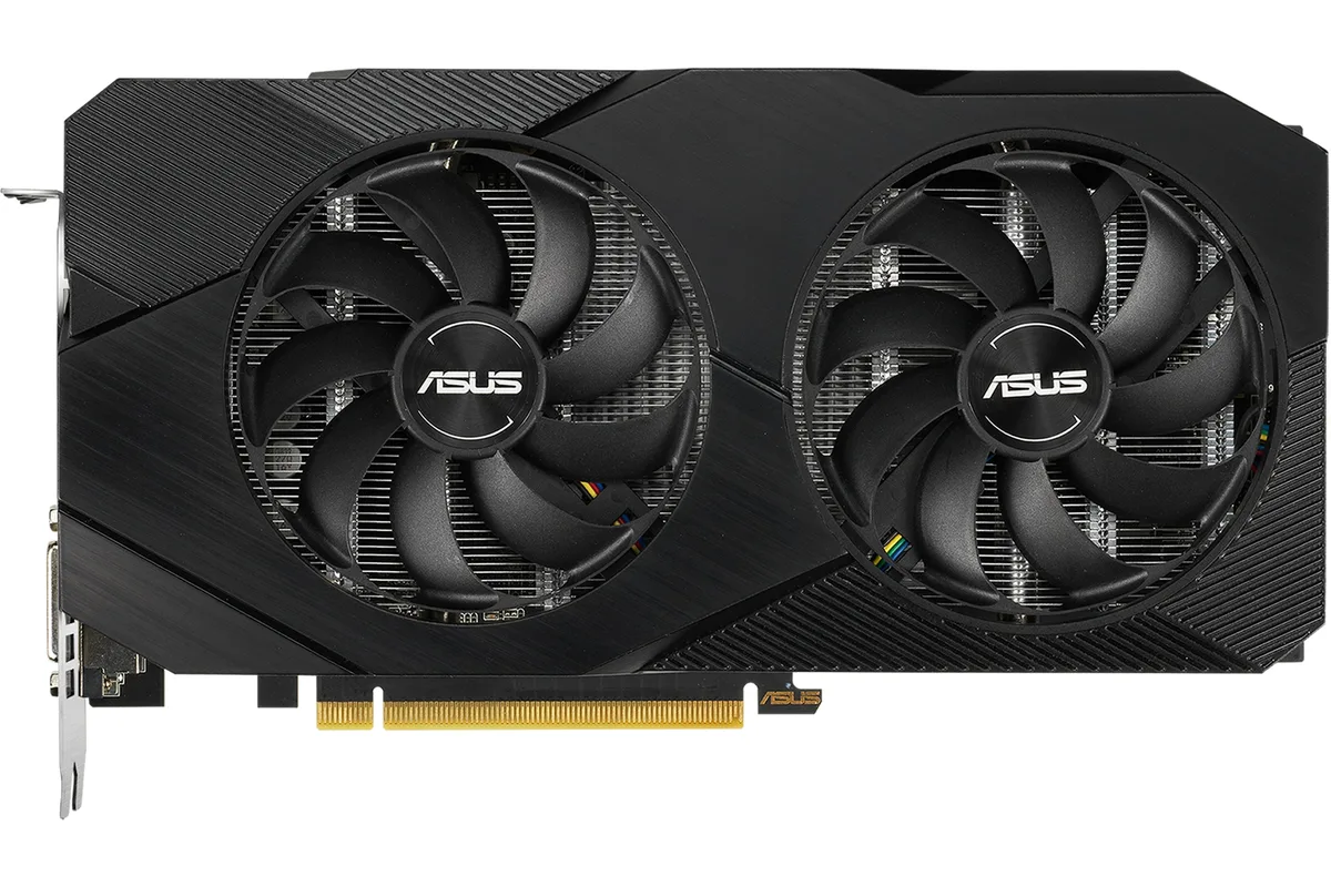 ASUS ASUS DUAL-RTX2060-O12G-EV GeForce RTX 2060 12GB graphics card — product photo