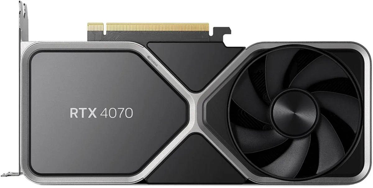 NVIDIA NVIDIA GeForce RTX 4070 Founders Edition 900-1G141-2544-000 graphics card — product photo